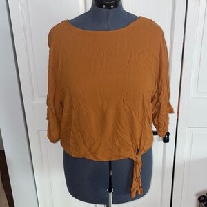 Wishlist Women's Blouse in Rich Orange
